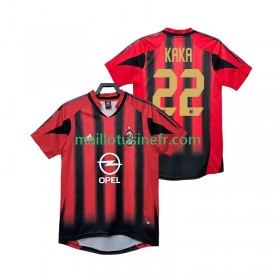 Maillot de Foot AC Milan KAKA 22 2004 Domicile Retro 2005